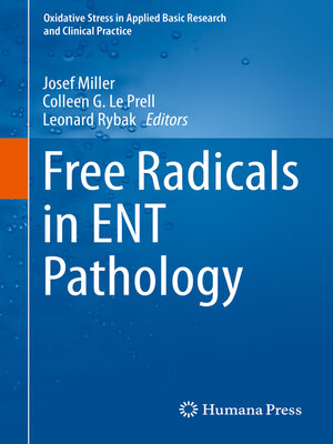 cover image of Free Radicals in ENT Pathology